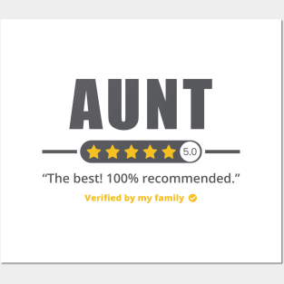 Five Stars Aunt v2 Posters and Art